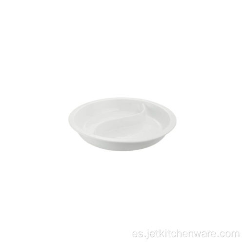 Restaurante Chafing Plato Inserte Porcelana GN Pan